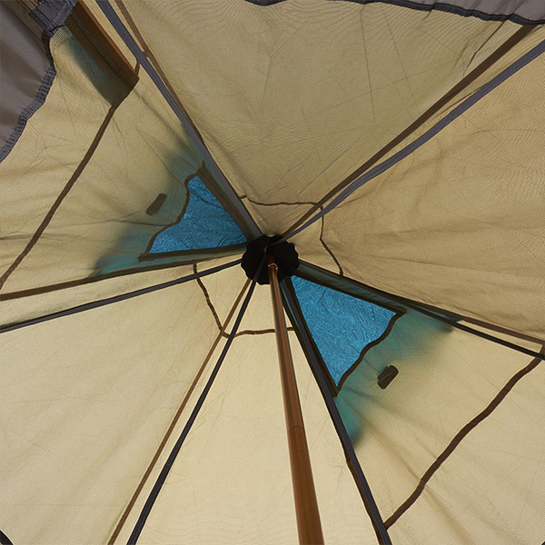 ロゴス　ナバホTepee400 LOGOS ナバホ Tepee 400-BB|ギア|テント|ワンポール|製品情報