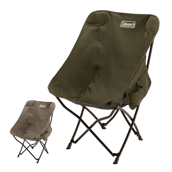 コールマン　ベンチ　チェア　椅子　アウトドア リラックスフォールディングベンチ(オリーブ)の通販｜キャンプ