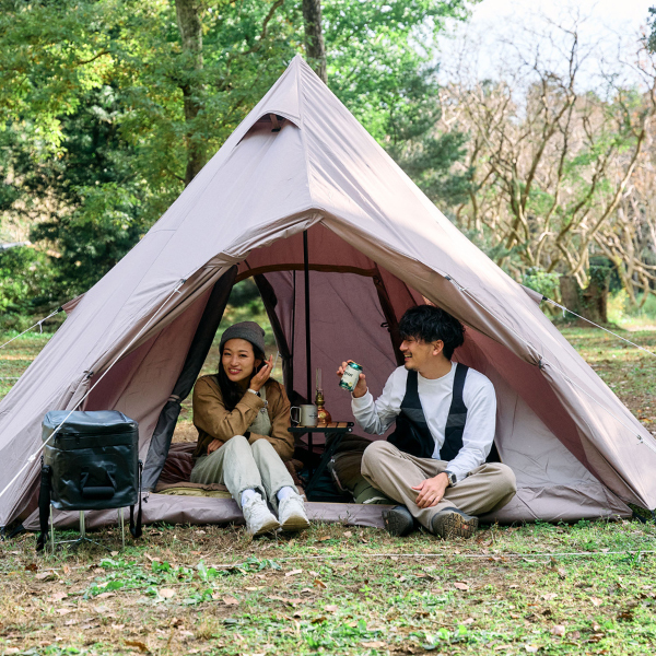 自然大好き！ニッチ・リッチ・キャッチ テント コールマン ティピー/ST