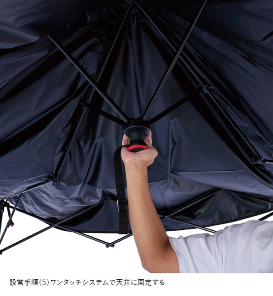 自然大好き！ニッチ・リッチ・キャッチ タープ コールマン