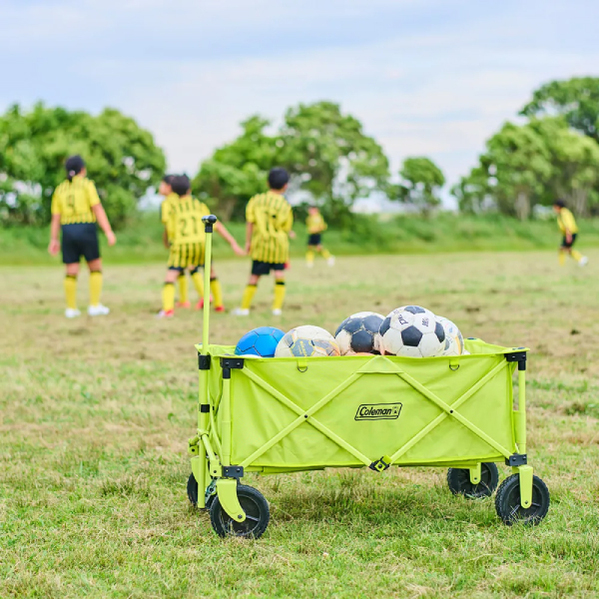 Coleman - 新品●コールマン アウトドアワゴン●イエロー アウトドアキャリー カート Coleman - 新品○コールマン アウトドアワゴン○イエロー