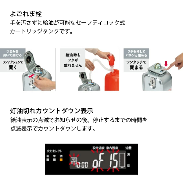 自然大好き！ニッチ・リッチ・キャッチ 暖房機器 コロナ 石油ファン
