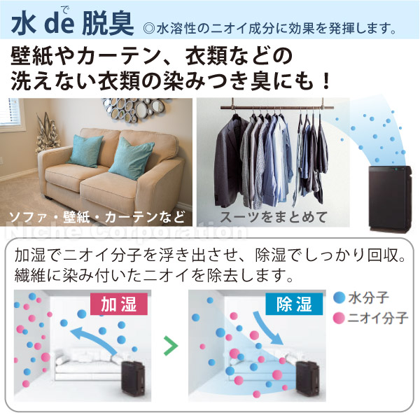 自然大好き!ニッチ・リッチ・キャッチ 除加湿機能付き 【5年間 自然大好き!ニッチ・リッチ・キャッチ 除加湿機能付き 【5年間