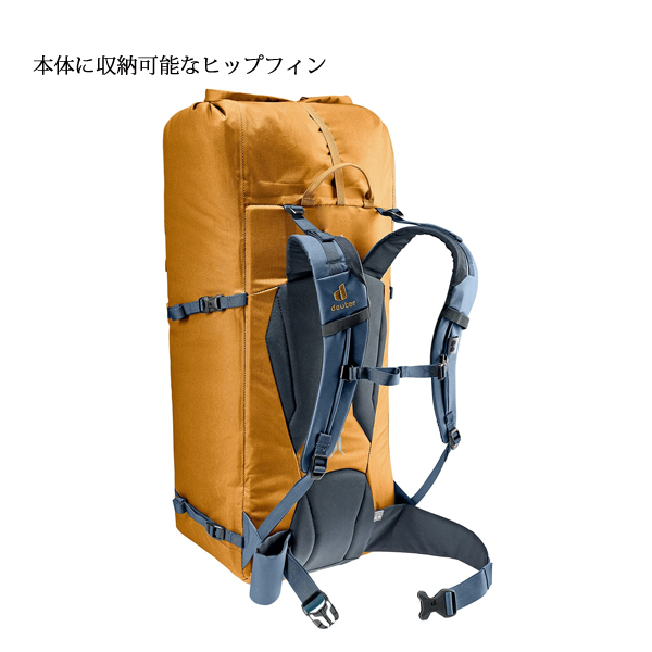 deuter イエロー ロールトップリュック deuter イエロー ロールトップリュック