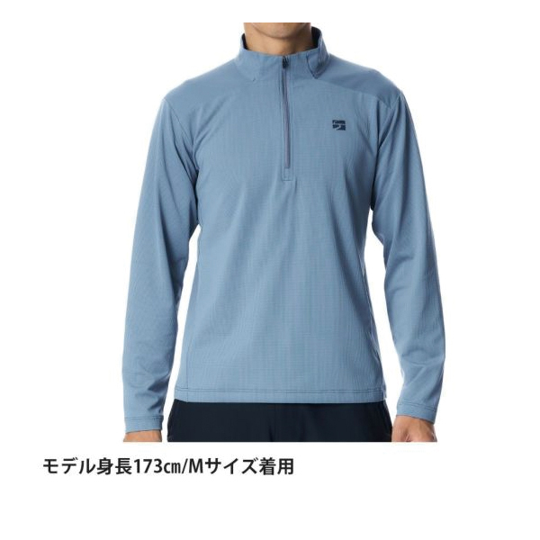 トップス ファイントラック ドラウト クアッド ジップネック メンズ XL