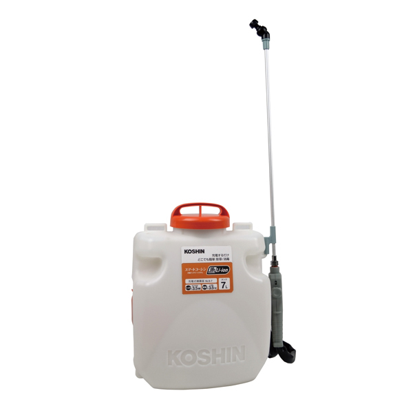 自然大好き！ニッチ・リッチ・キャッチ 充電式噴霧器 工進 18V