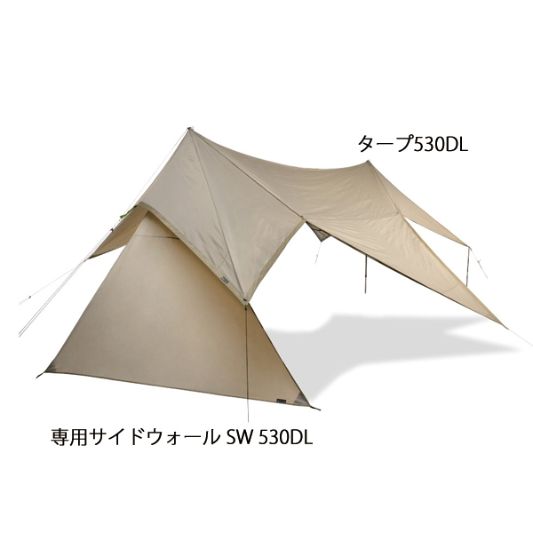 鎌倉天幕 TARP 530DL サイドウォール☓2セット 自然大好き！ニッチ・リッチ・キャッチ ア ～ カ 行 鎌倉天幕