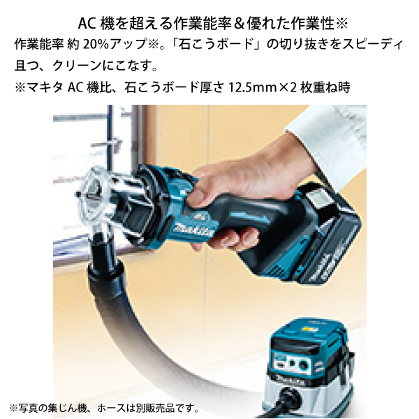 自然大好き！ニッチ・リッチ・キャッチ マキタ makita マキタ（makita） 充電式ボードトリマ CO181DRG バッテリ・充電器付 ボードトリマー  18V 6.0Ah