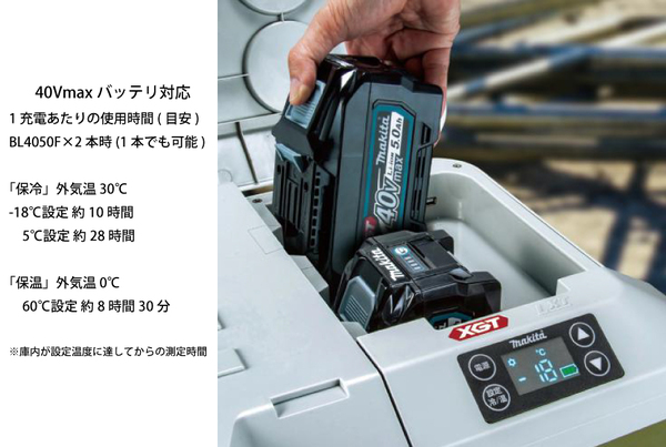 自然大好き！ニッチ・リッチ・キャッチ マキタ makita マキタ（makita） 充電式保冷温庫 本体 青 CW001GZ 本体のみ バッテリー・ 充電器別売 クーラーボックス 保温庫 保冷庫 防水