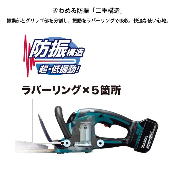 自然大好き！ニッチ・リッチ・キャッチ マキタ makita マキタ（makita） 18V 充電式ヘッジトリマ 360mm 本体のみ MUH367DZ  バッテリー・充電器別売り ヘッジトリマー 充電式（バッテリー式）ヘッジトリマー