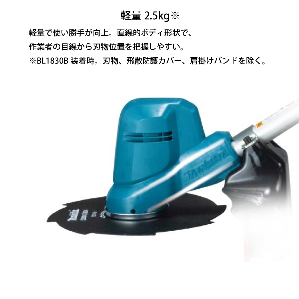 自然大好き！ニッチ・リッチ・キャッチ マキタ makita マキタ（makita） 18V 充電式草刈機 200mm 本体のみ MUR194DZ  バッテリー・充電器別売り 草刈り機 草刈機 刈払機 刈払い機 芝刈機