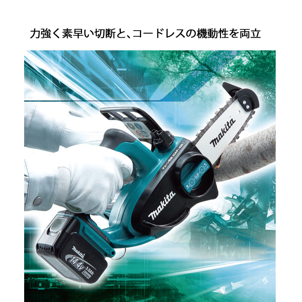 自然大好き！ニッチ・リッチ・キャッチ チェンソー マキタ（makita