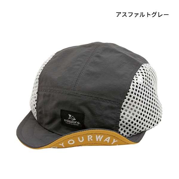 希少品　milestone.キャップ　フリーサイズ milestone original cap MSC-013 | アウトドアブランド