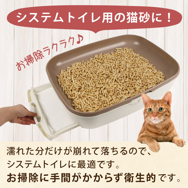 自然大好き！ニッチ・リッチ・キャッチ 燃料 猫砂としても！ 木質