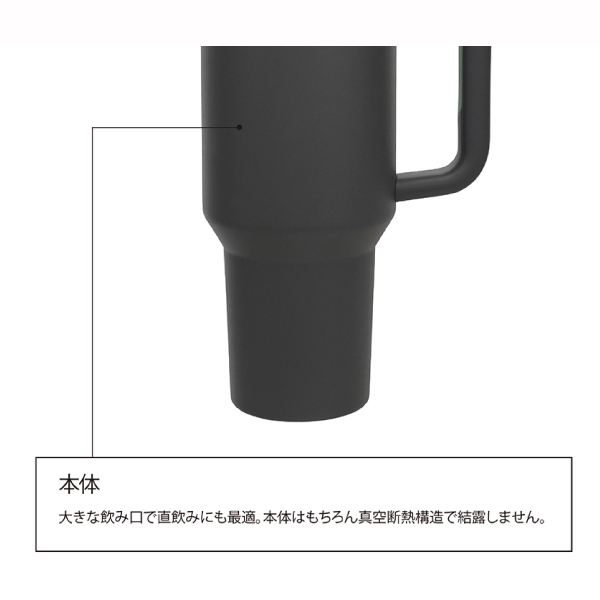 新品未使用STANLEYスタンレークエンチャー1.18Lブラック STANLEY(スタンレー) H2.0 真空クエンチャー 1.18L