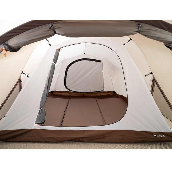 自然大好き！ニッチ・リッチ・キャッチ テント スノーピーク
