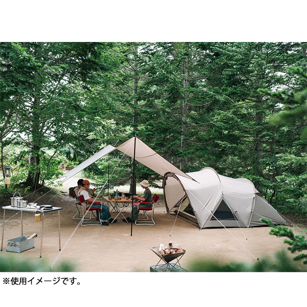 自然大好き！ニッチ・リッチ・キャッチ テント スノーピーク ドーム