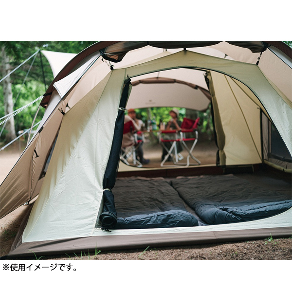 自然大好き！ニッチ・リッチ・キャッチ テント スノーピーク ドーム