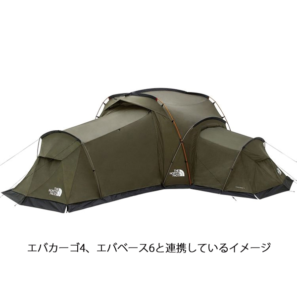 自然大好き！ニッチ・リッチ・キャッチ テント・タープ ザ・ノース・フェイス エバカーゴ2 THE NORTH FACE NV22323-NT  アウトドア 1～2人用 ソロ ソロキャンプ ソロテント 2人用 ツーリング 1人用 テント キャンプ ドームテント