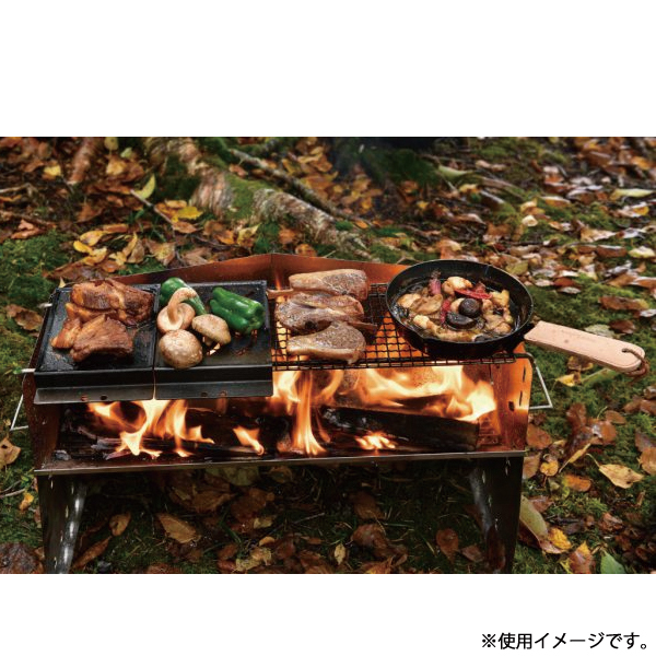 中古美品】ユニフレーム 薪グリル ラージ 収納袋セット￼